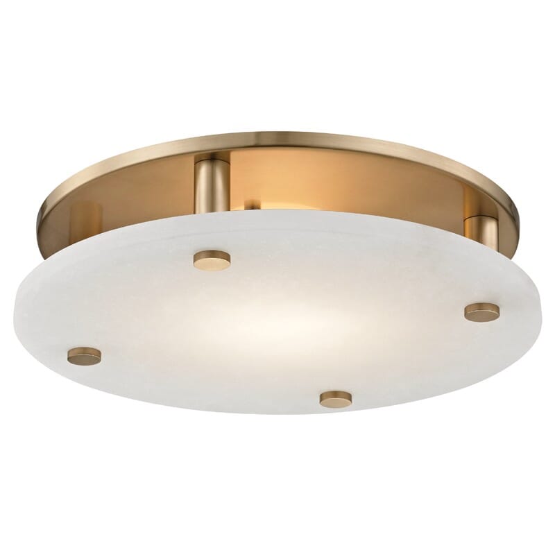 Croton Ceiling Light in Aged Bra