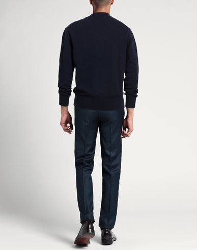 Man Sweater Navy Size L Virgin Wool