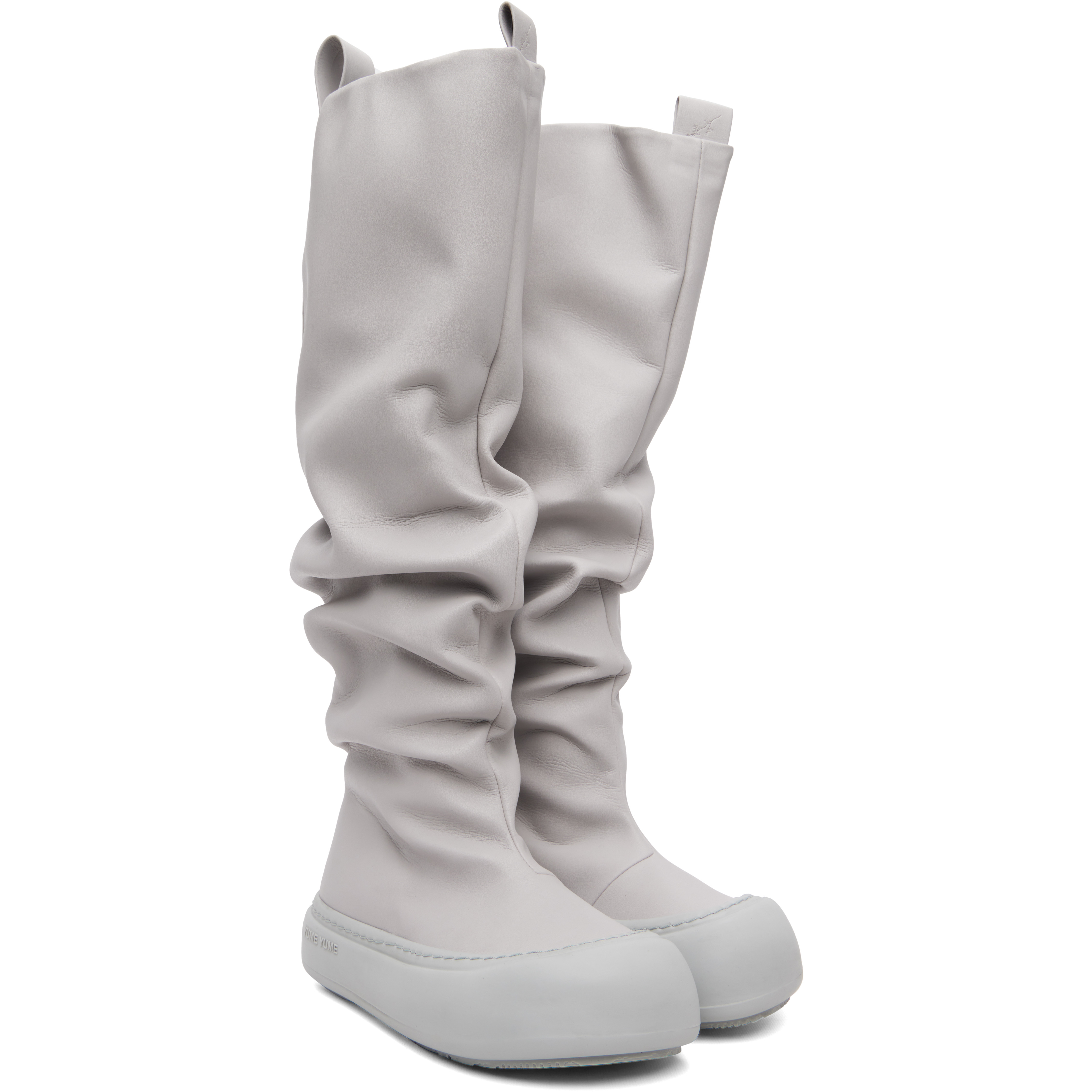 SSENSE Exclusive Gray Fisherman Tall Boots