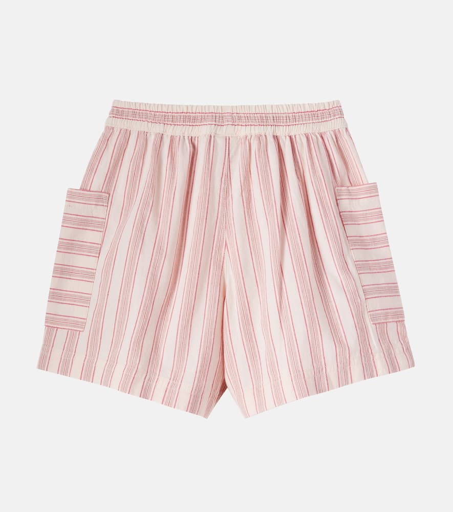 Lois striped cotton shorts