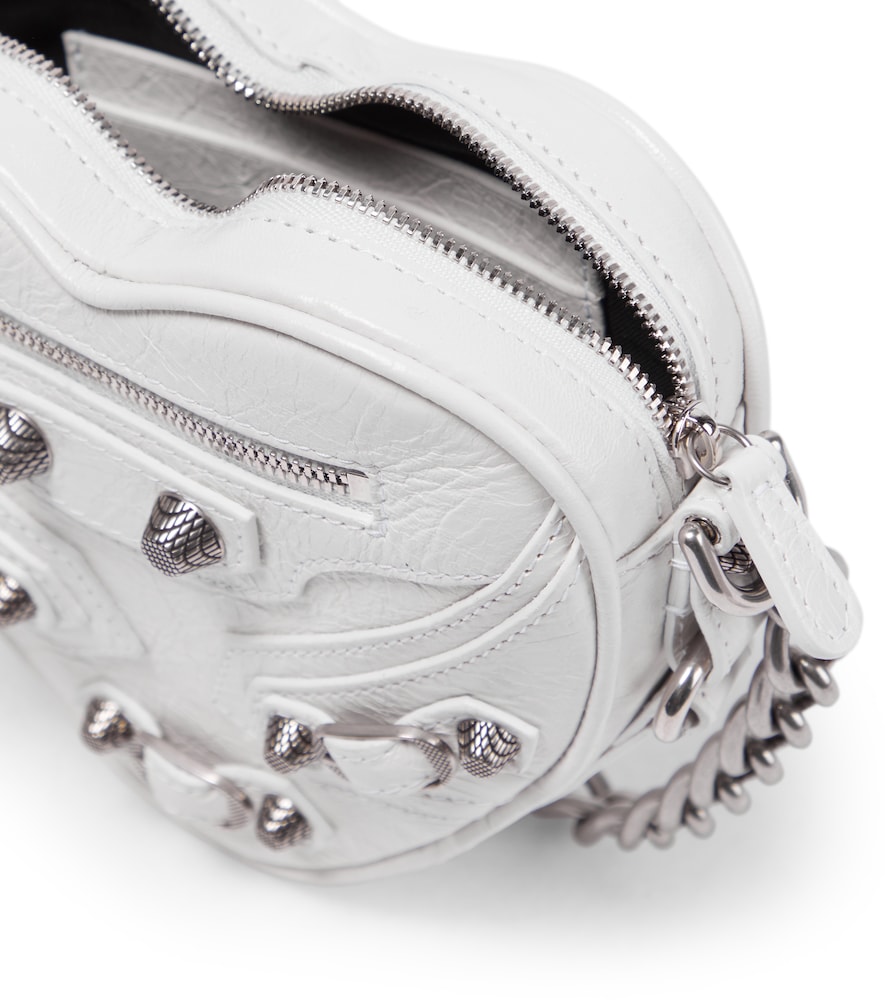 Balenciaga Le Cagole Heart Mini leather crossbody bag