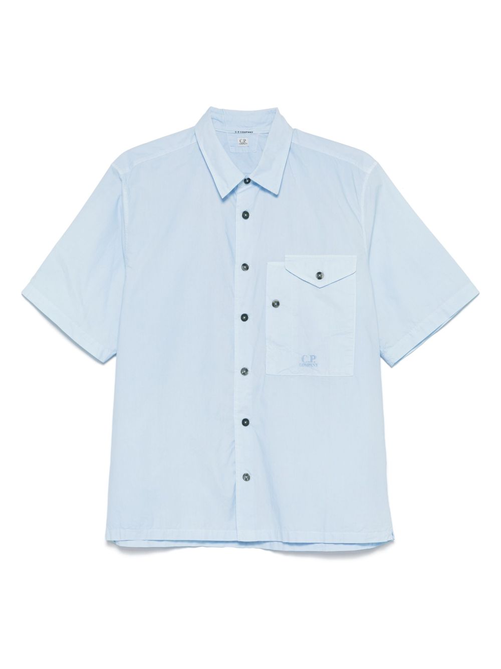 C.P. Company short sleeve poplin shirt - Blue