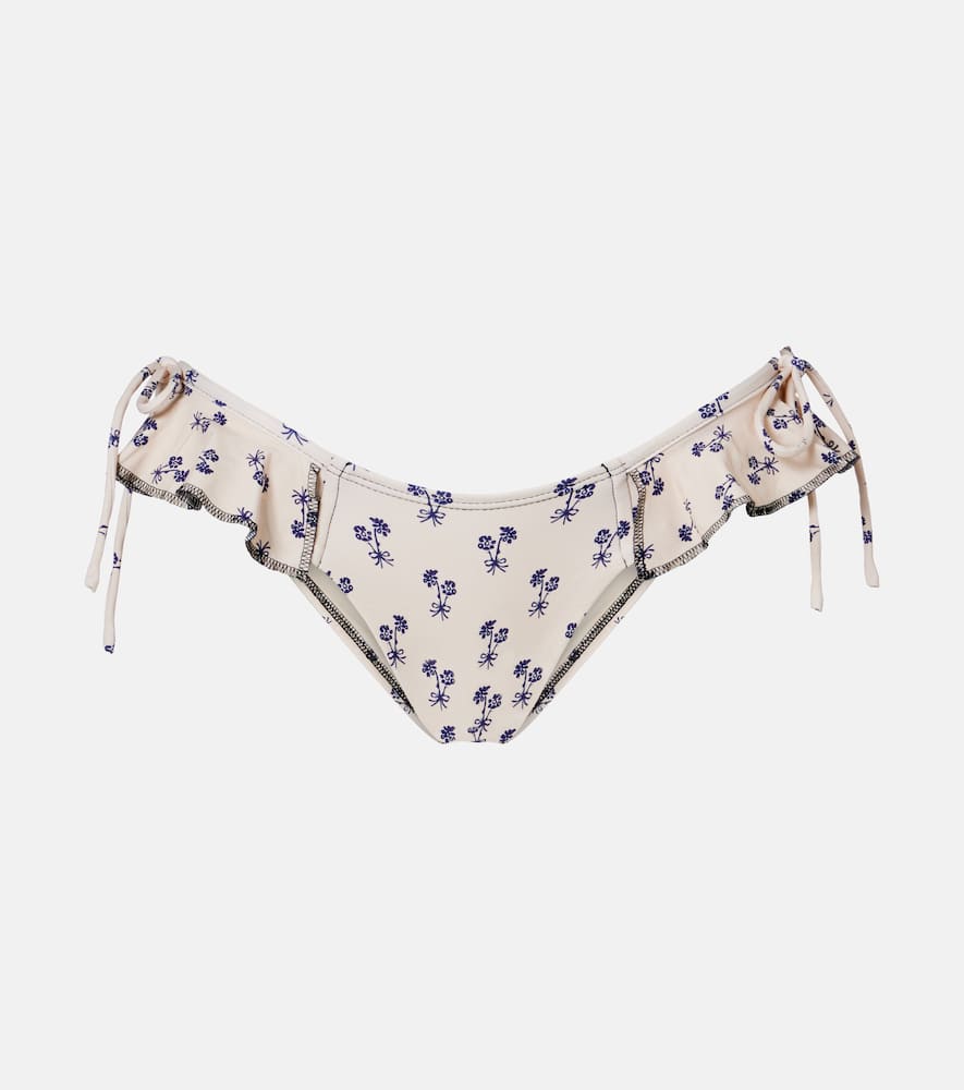Cynthia floral ruffled bikini bottoms