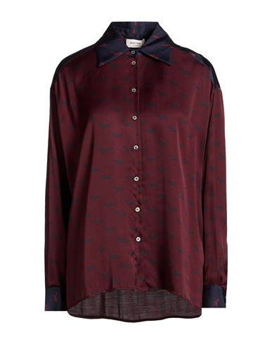 Caring Woman Shirt Garnet Size 10 Viscose