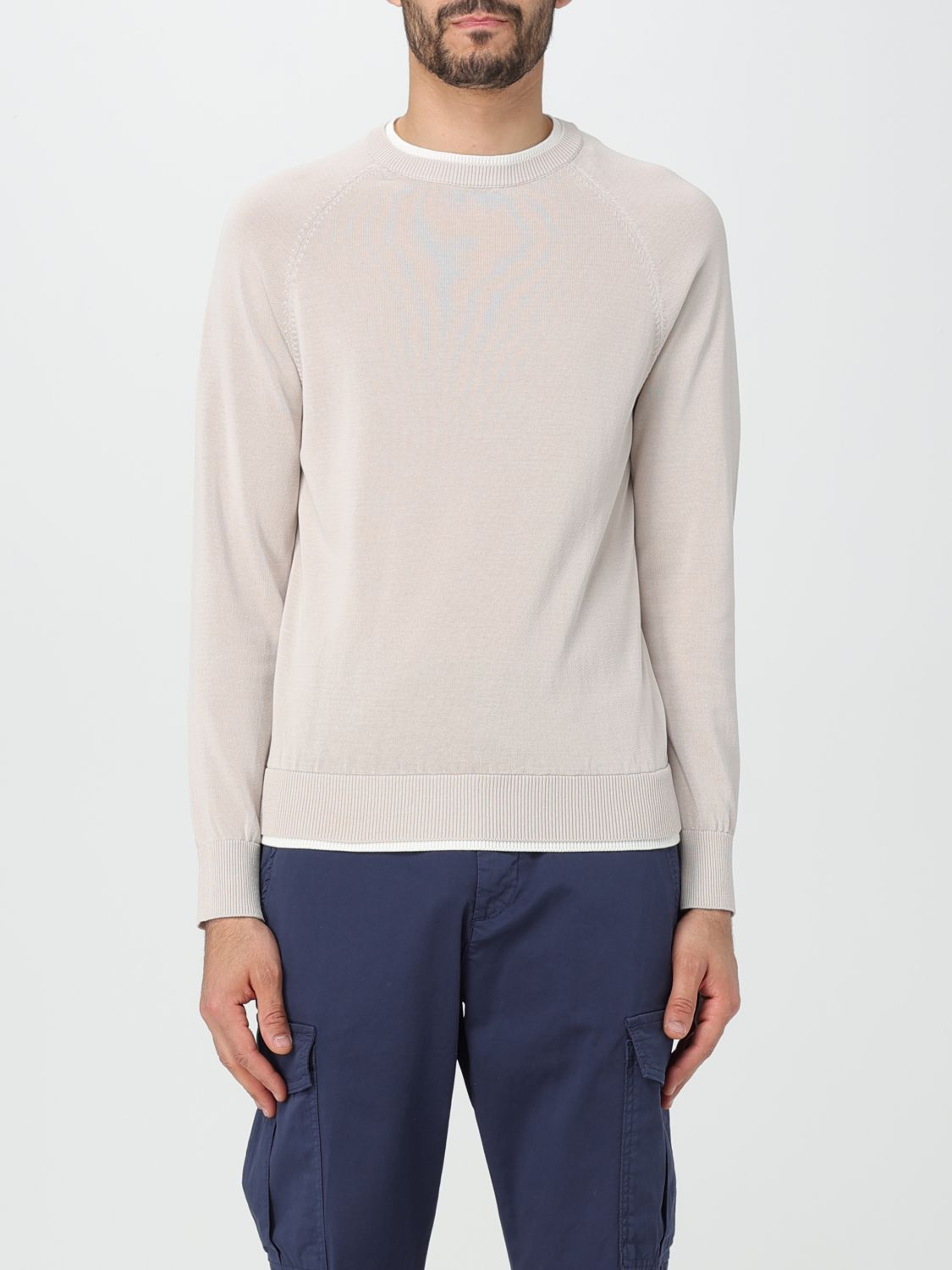 Sweater Men color Beige