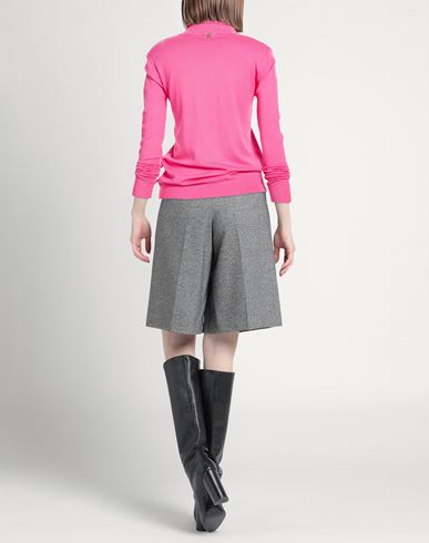 Woman Turtleneck Fuchsia Size L/XL Viscose, Polyamide, Polyester