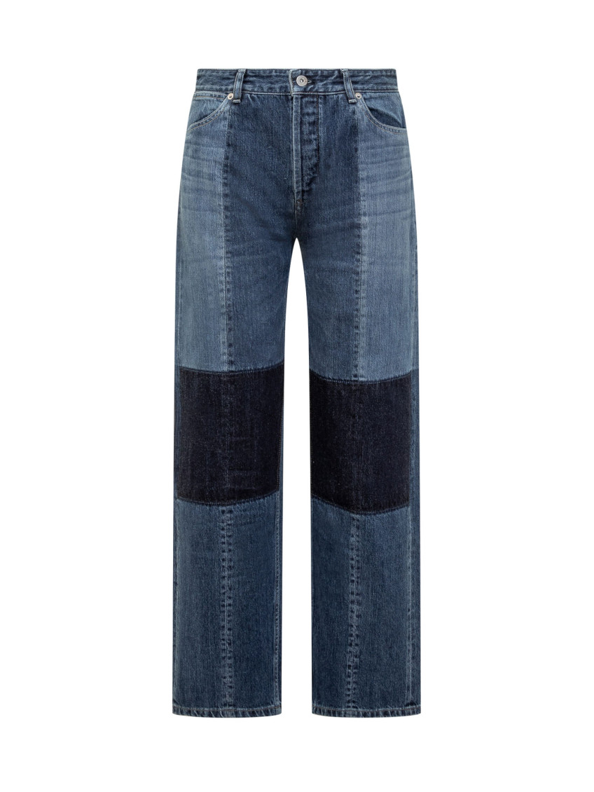 Blue Cotton Jeans