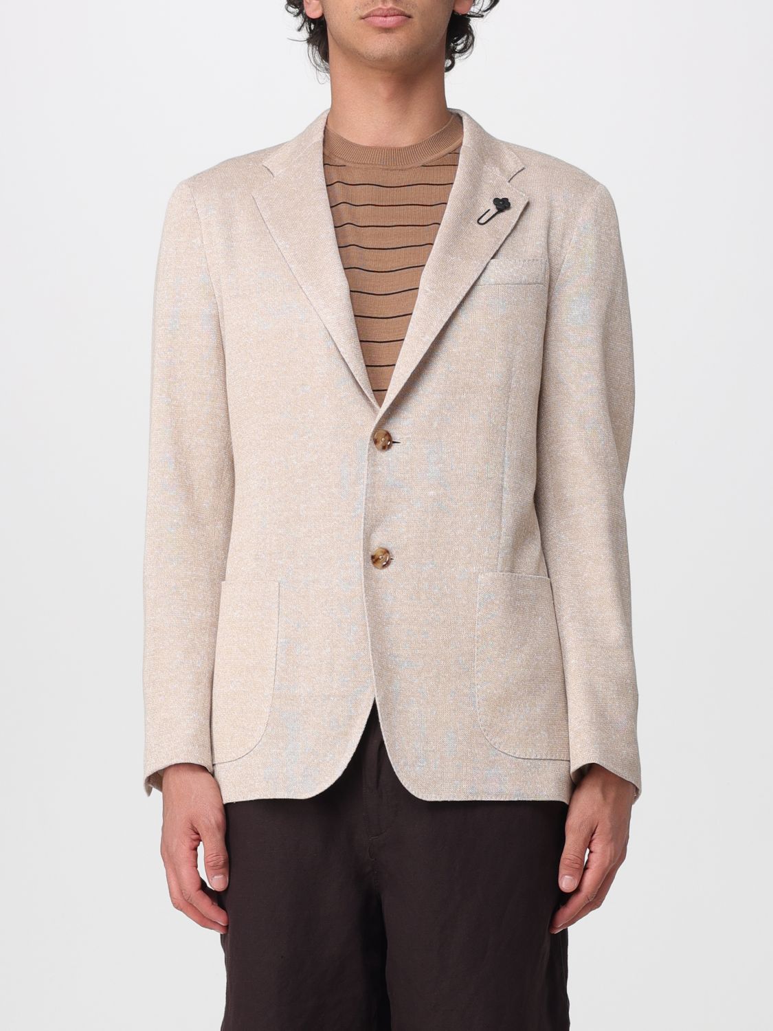 Jacket Men color Beige