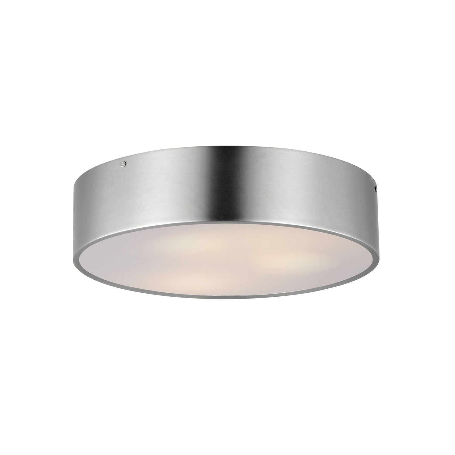 Satin Nickel Three Light Surface Mount from the Tommy Collection