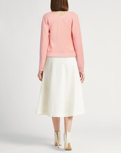 Fabiana Filippi Woman Sweater Salmon pink Size 4 Cotton, Linen, Polyester