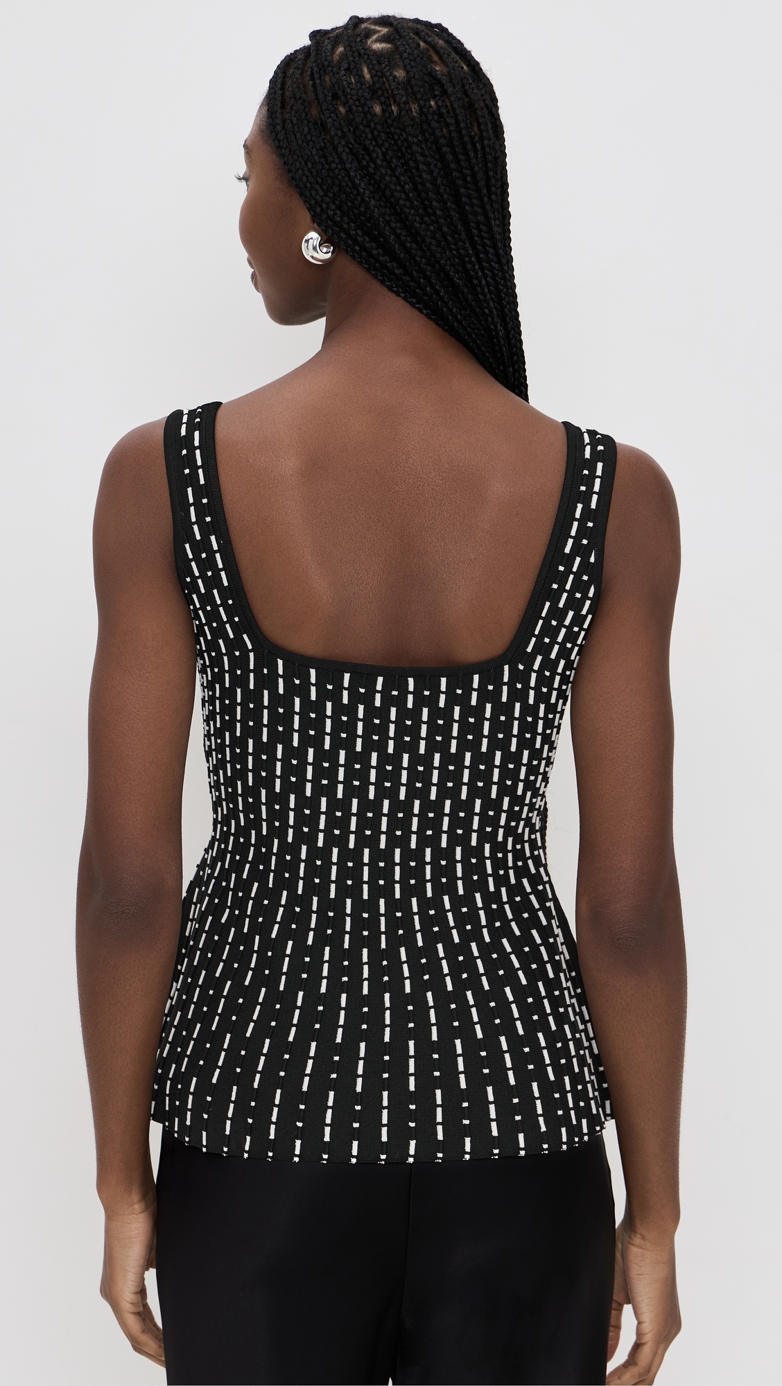 Ellen Top Black Geo