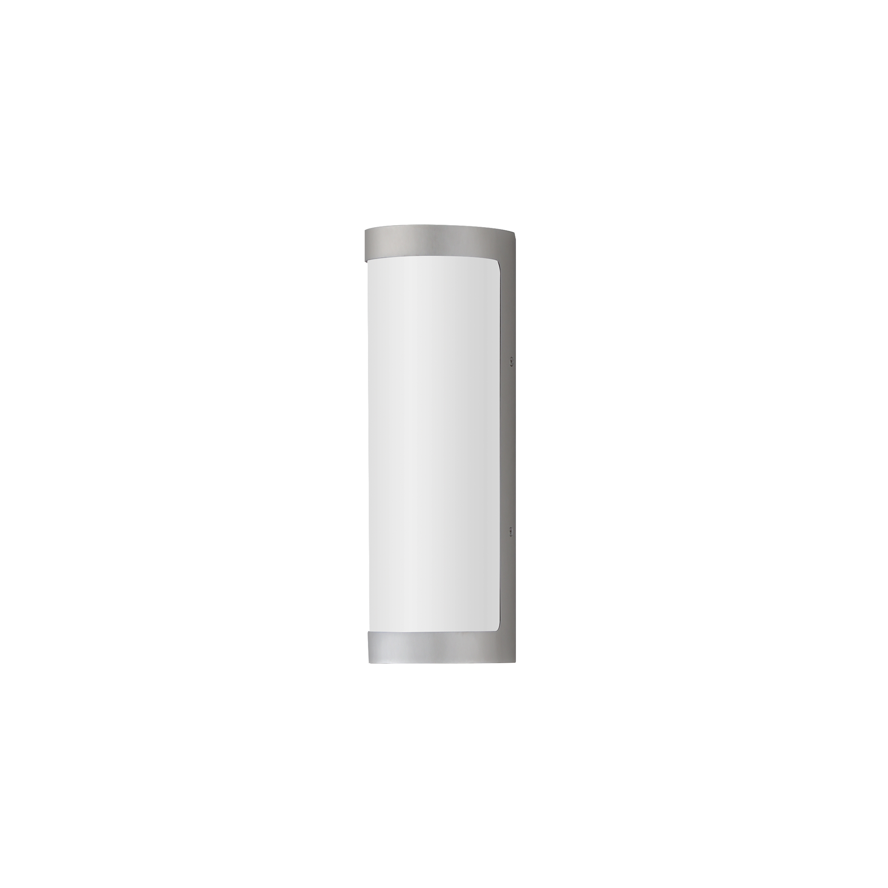 Brushed Aluminum LED Outdoor Wall Sconce from the Halfpipe Collection