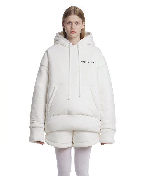 Padded Hoodie_White