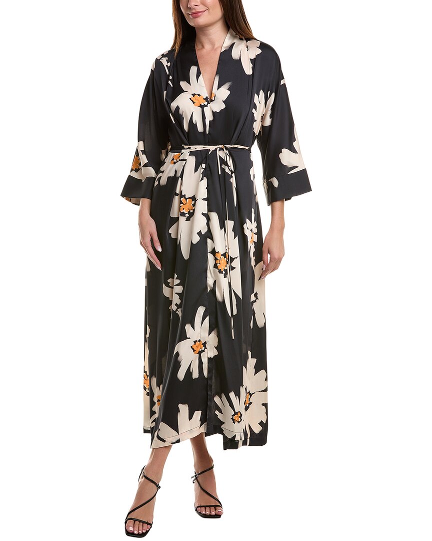 Elbow Sleeve Midi Dress