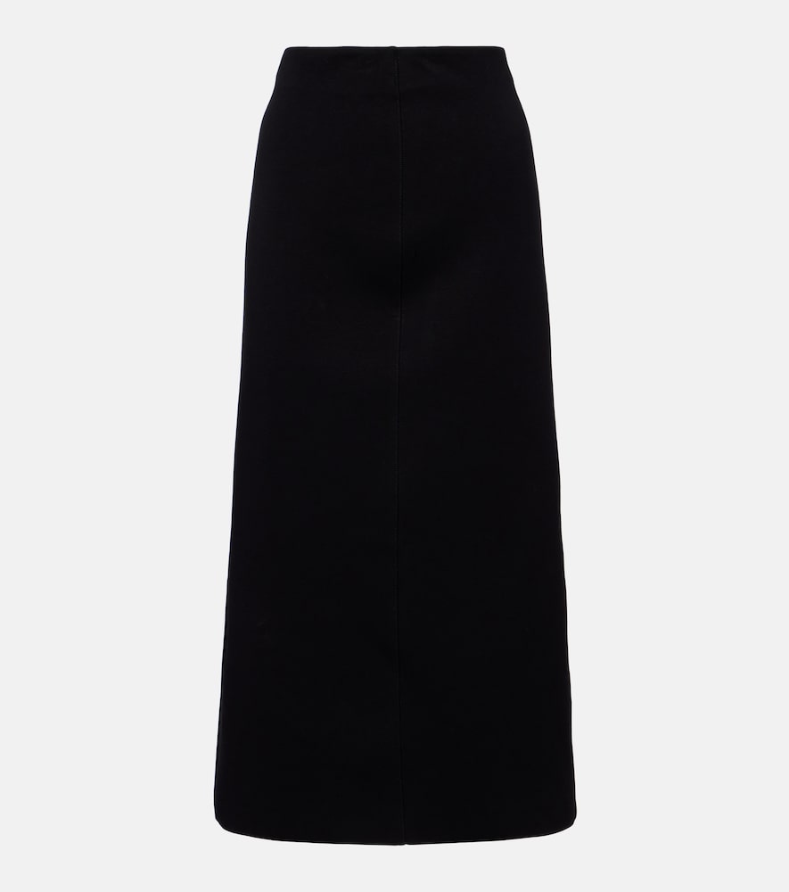 Cadmio cotton-blend midi skirt