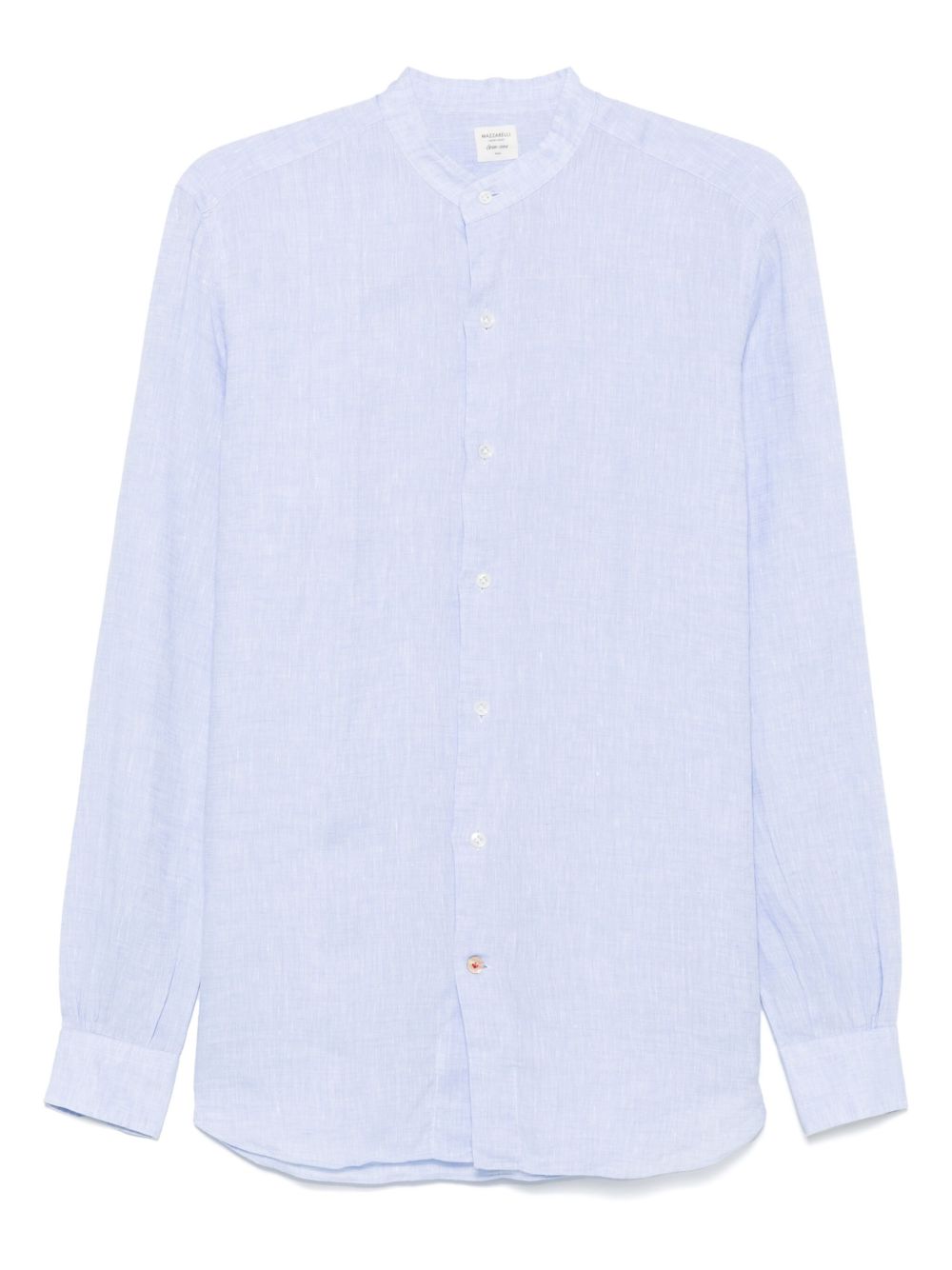 Mazzarelli linen shirt - Blue