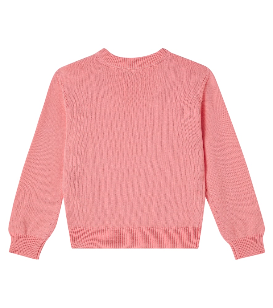 Liesel embroidered cotton sweater