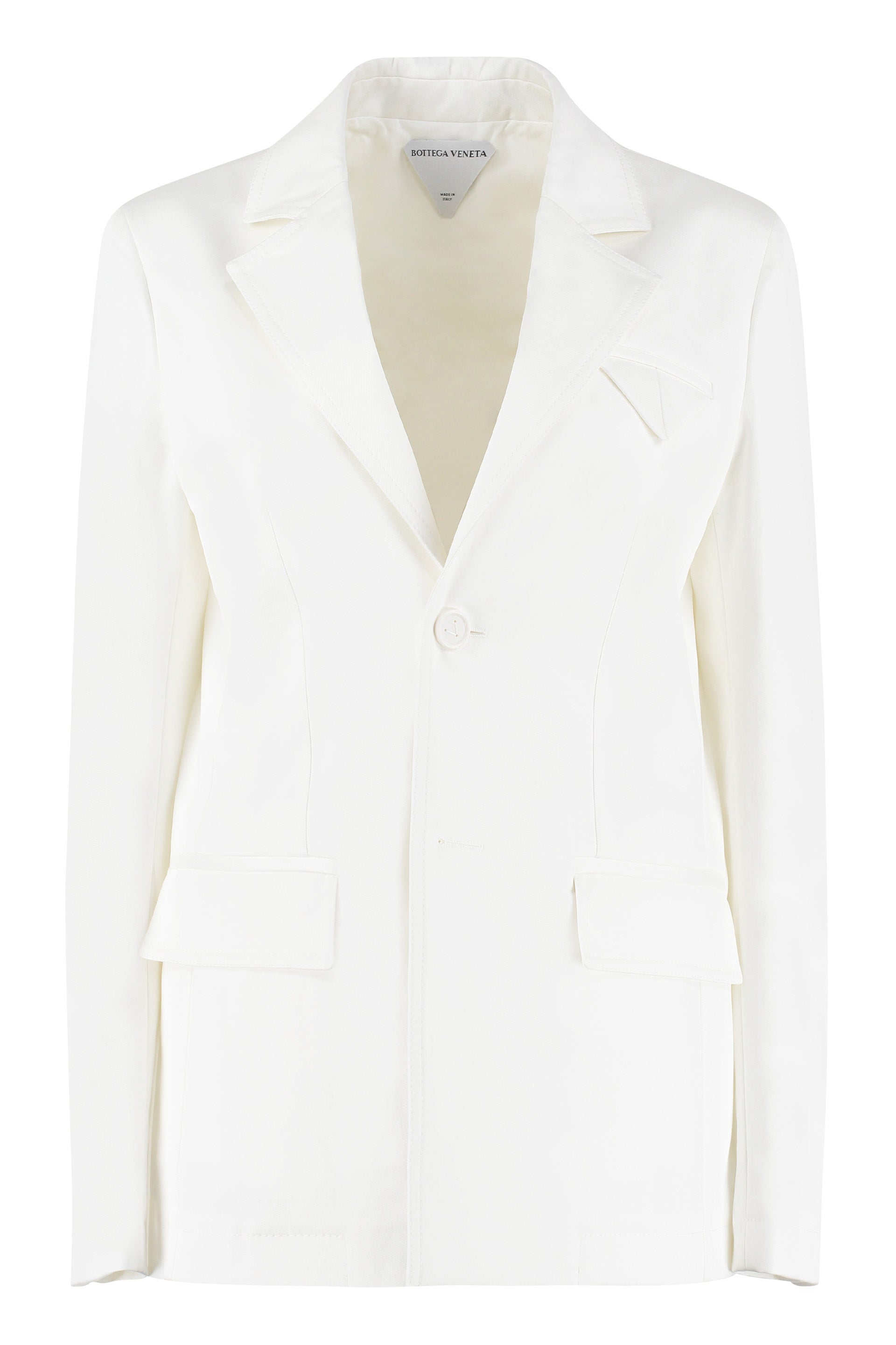 Single-breasted Cotton Blazer