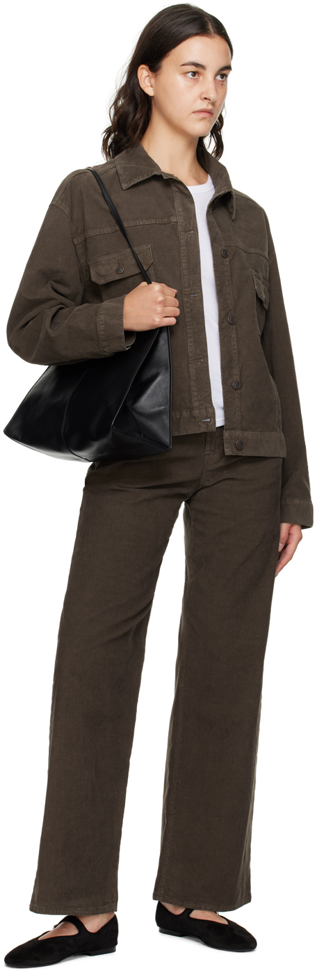 The Row Brown Eglitta Trousers