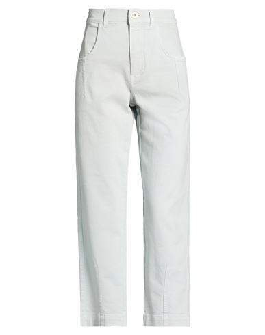 Woman Jeans Light grey Size 0 Cotton, Elastane