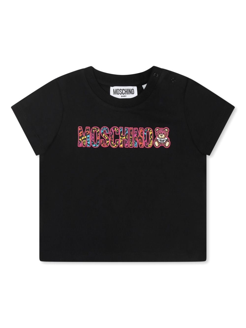 Logo-print T-shirt - Black