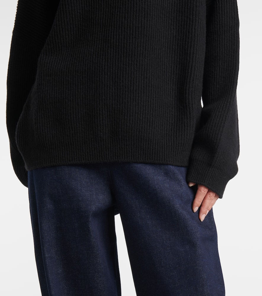 Kimm cashmere-blend mock neck sweater