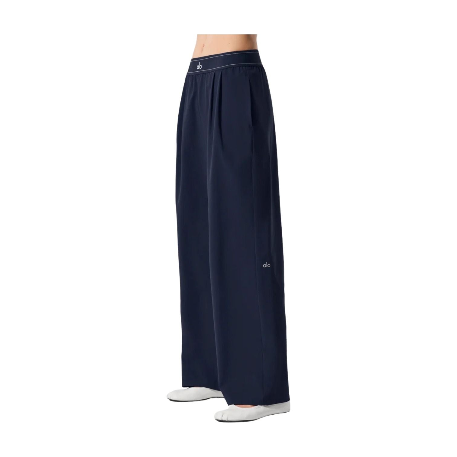 (WMNS) Suit Up Trouser Regular 'Navy'