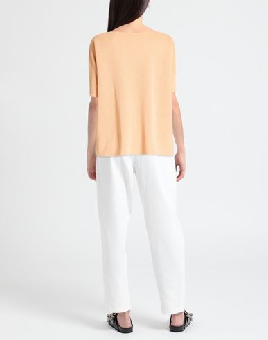 Woman Sweater Apricot Size M Viscose, Polyester