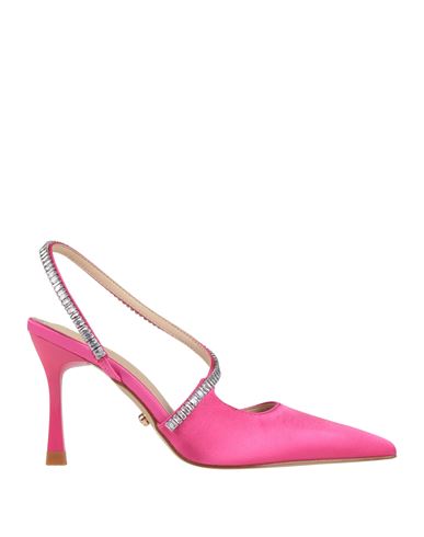 Woman Pumps Fuchsia Size 7 Textile fibers