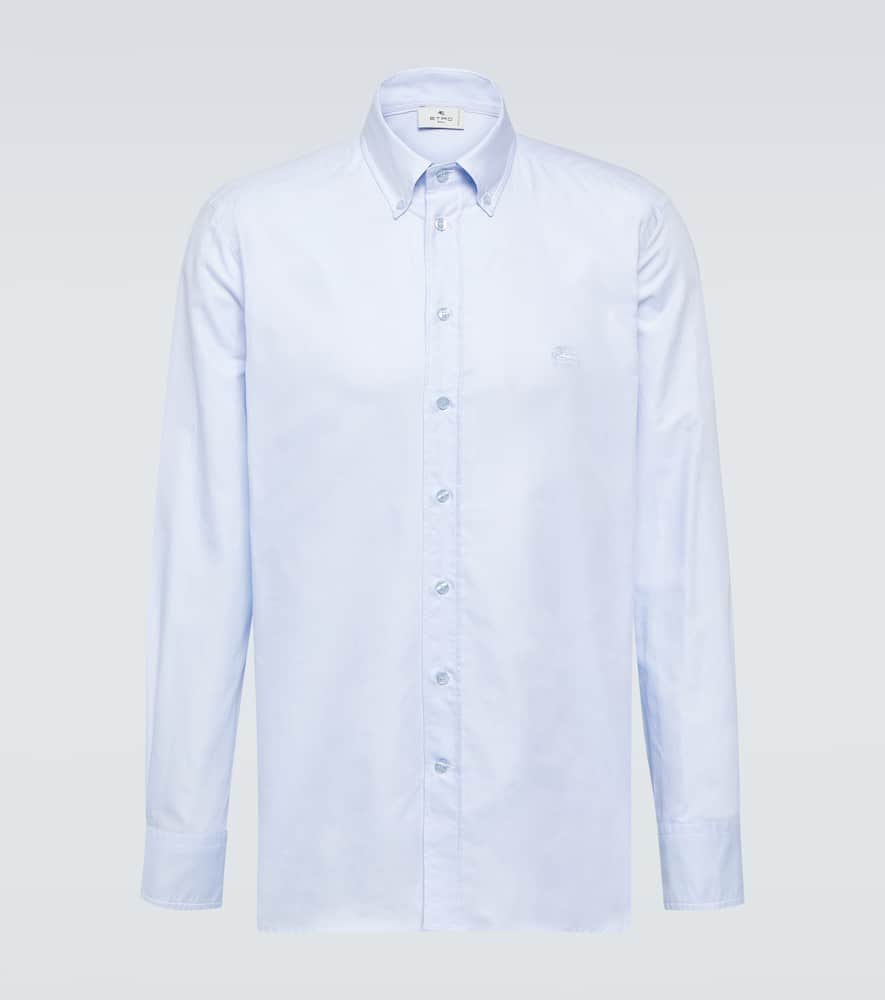 Logo cotton Oxford shirt