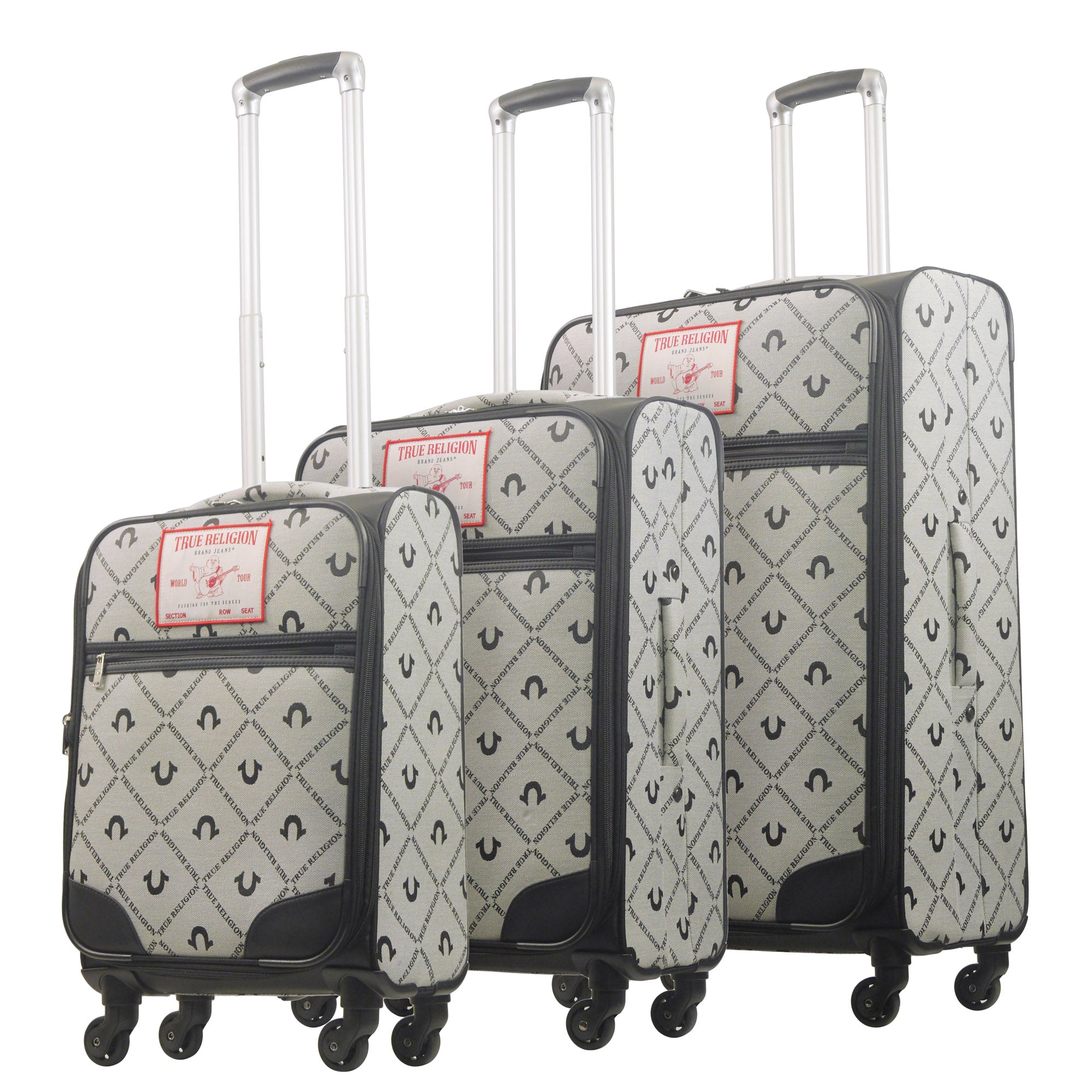Soft Sided 3 pc spinner Luggage Set
