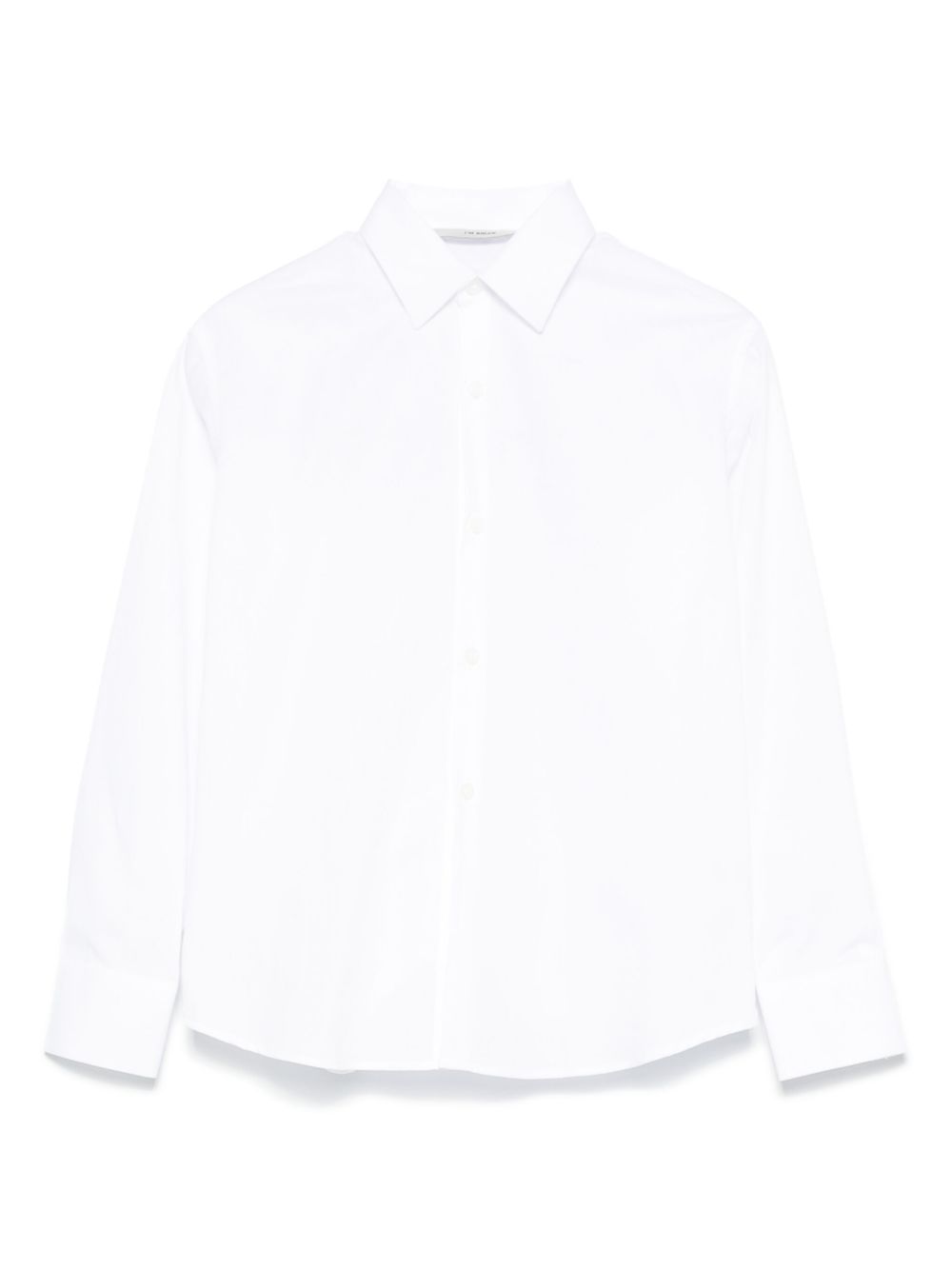 Long-sleeve button-up shirt - White