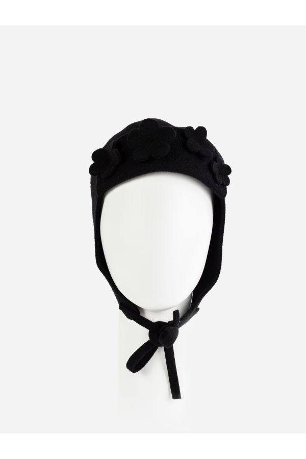 1410FLO Winter Hat — Black