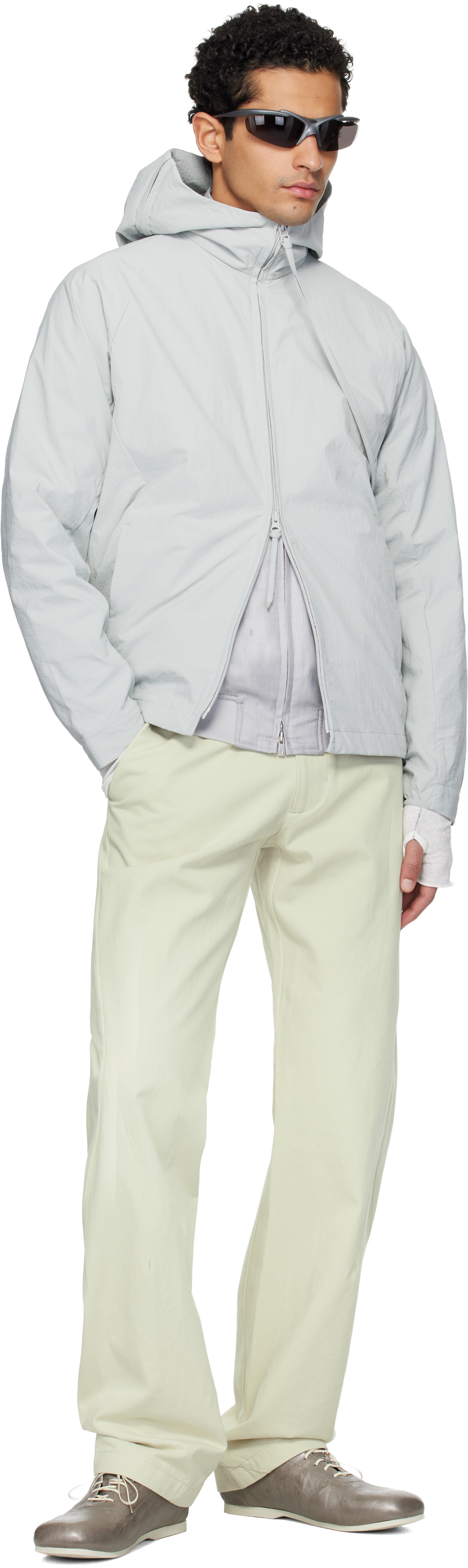 Gray Opening Jacket