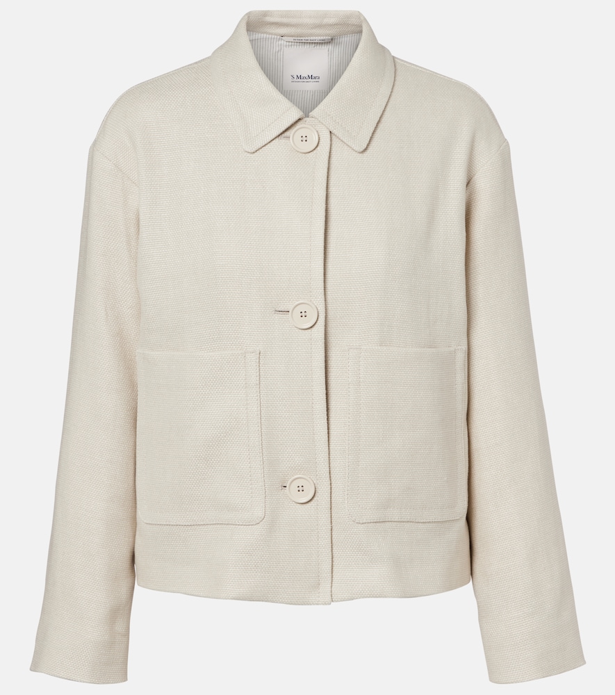Dattero linen and cotton jacket
