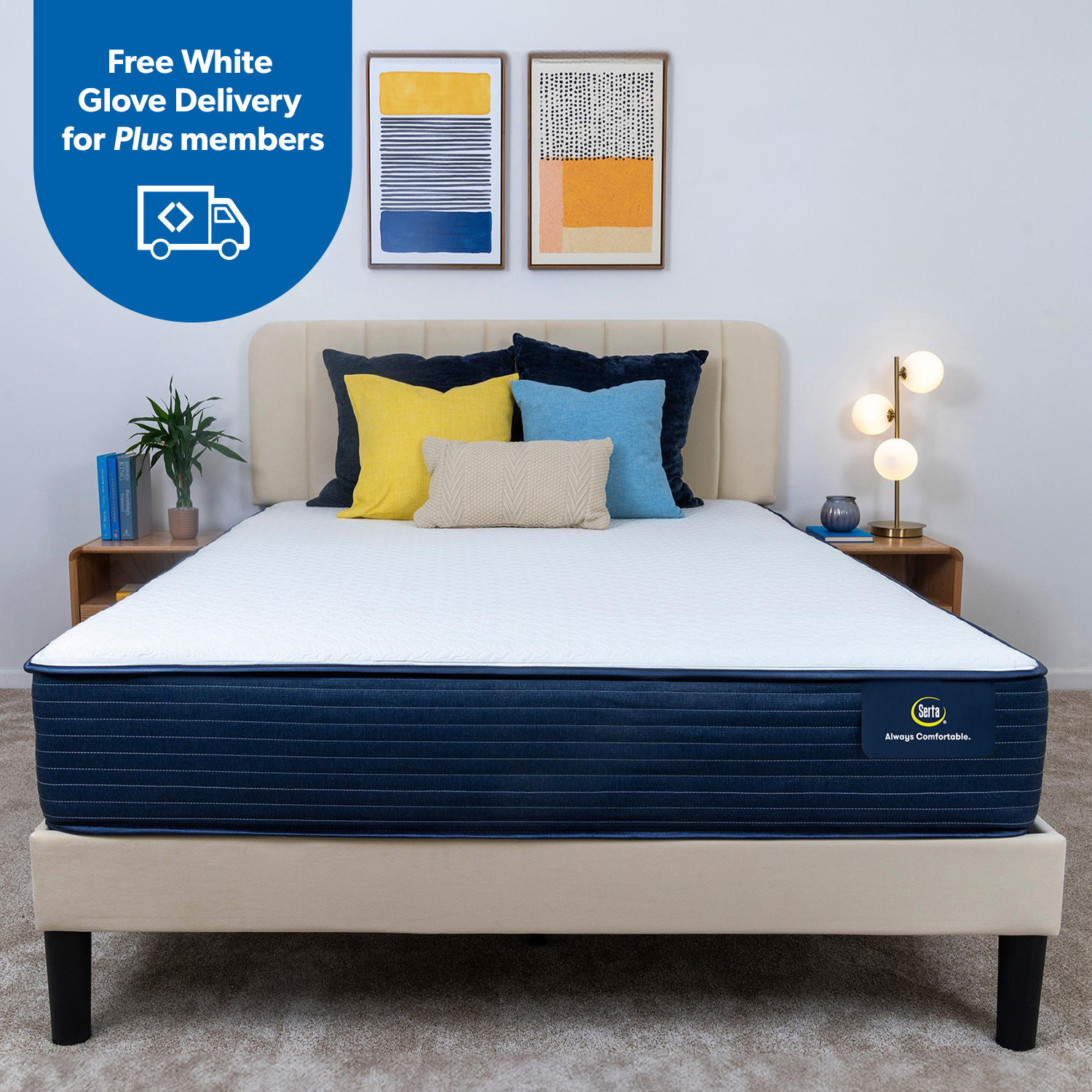 Bleu Embrace Hybrid Firm Queen n/a Mattress Only:- Queen
