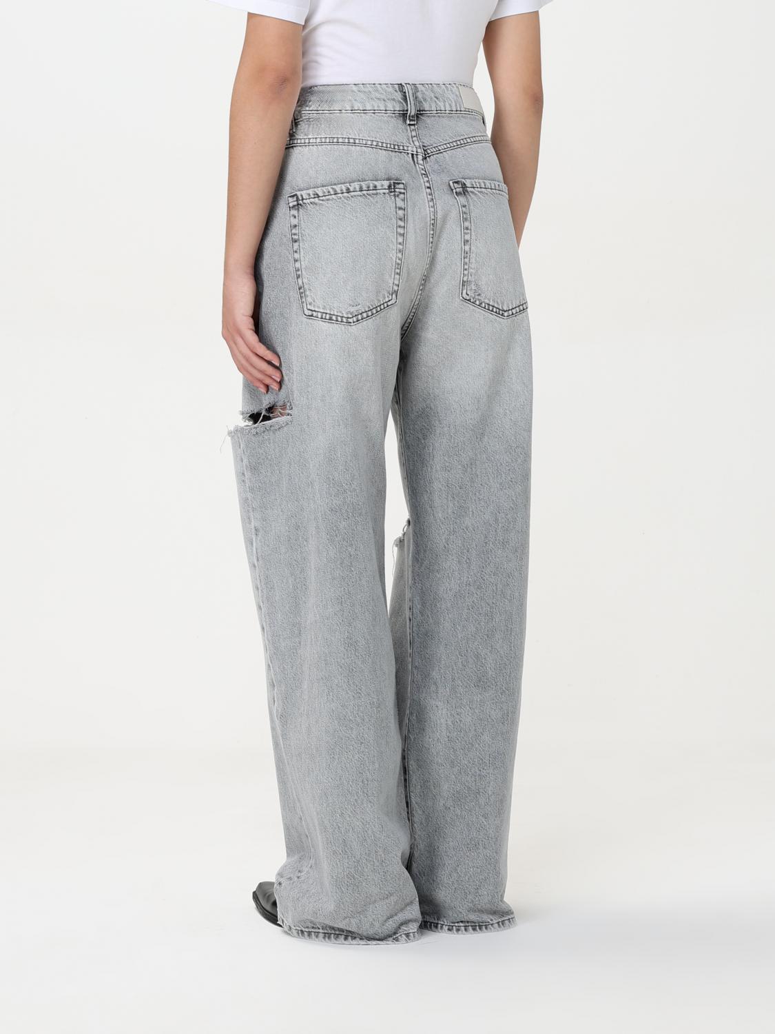Jeans Woman color Grey