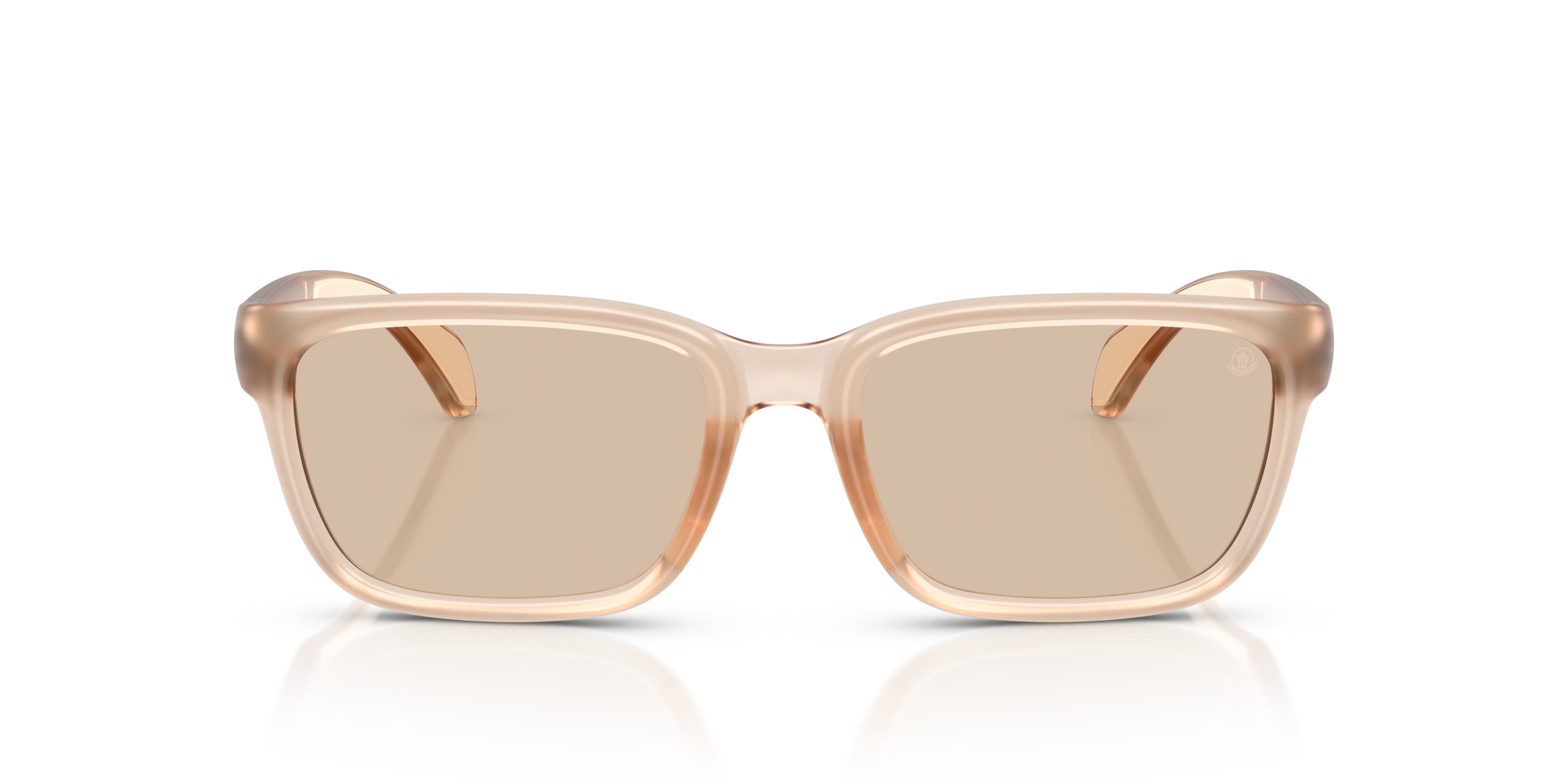 Moncler Unisex Moncler ME8002 SLICKA 500993 Gafas de sol Inyectado Rosa Rosa Pillow Norma