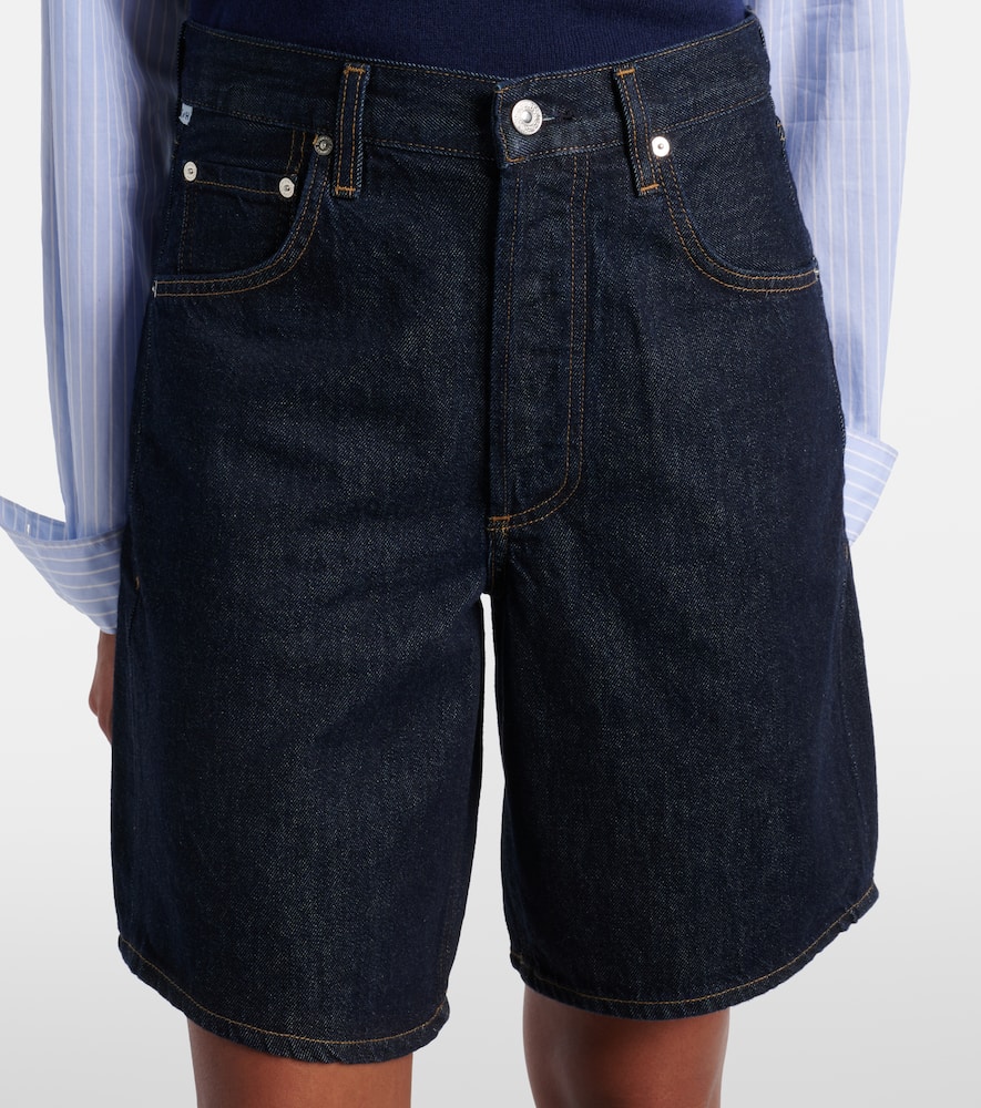 Ayla mid-rise denim shorts