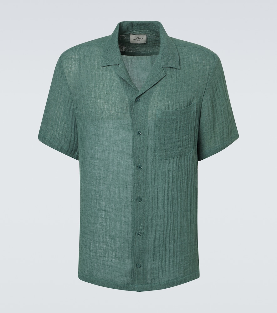Botad linen bowling shirt
