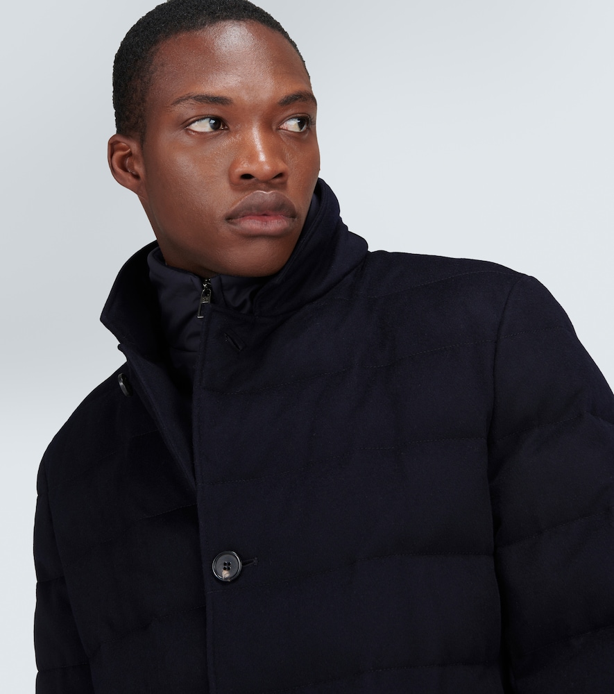 Nama cashmere puffer jacket