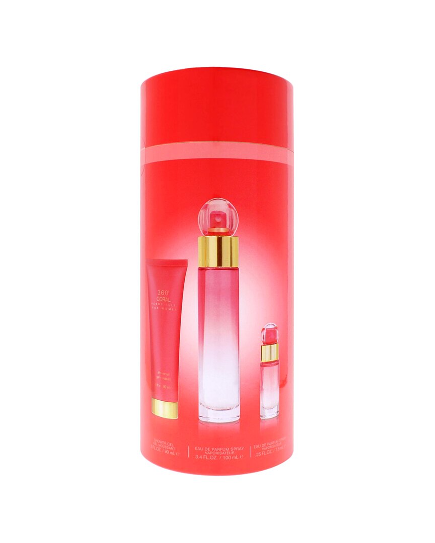 Women's 360 Coral 3pc Gift Set