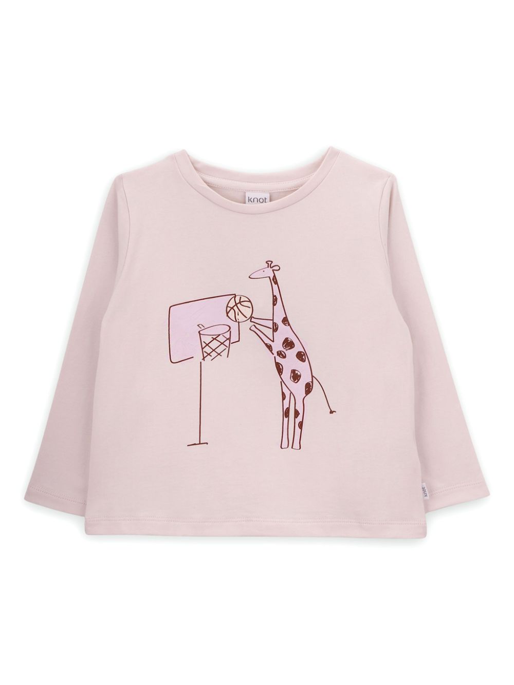 Giraffe T-shirt - Pink