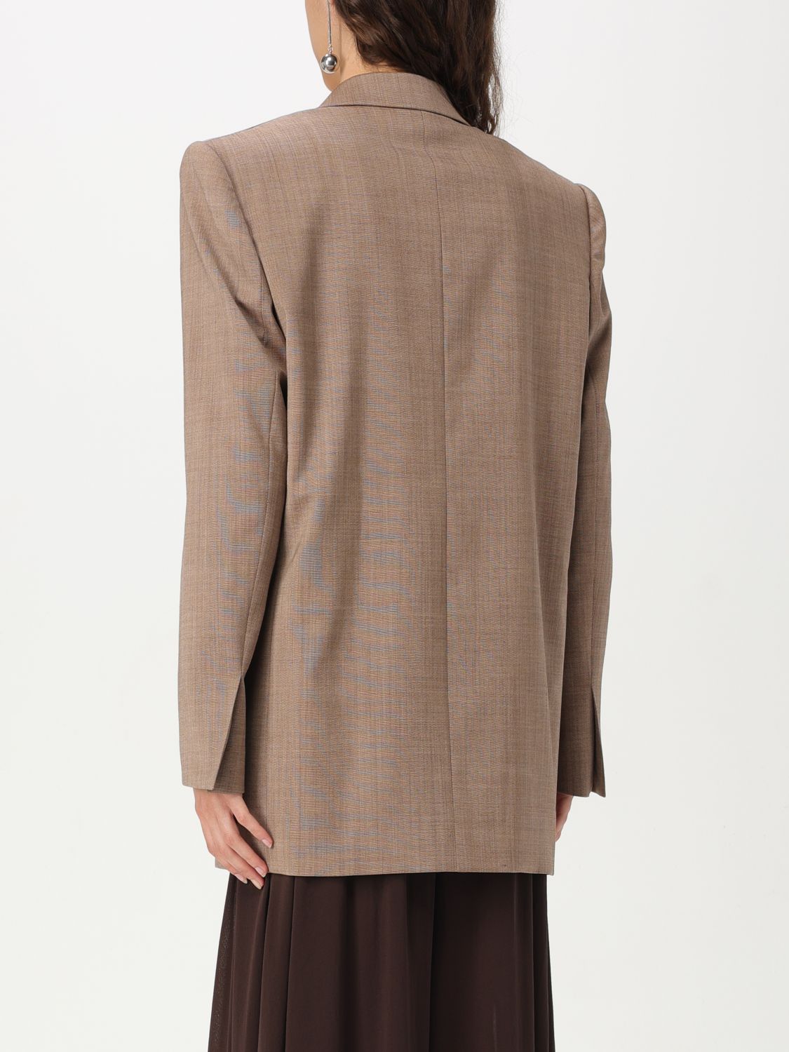 Blazer PHILOSOPHY DI LORENZO SERAFINI Woman color Beige