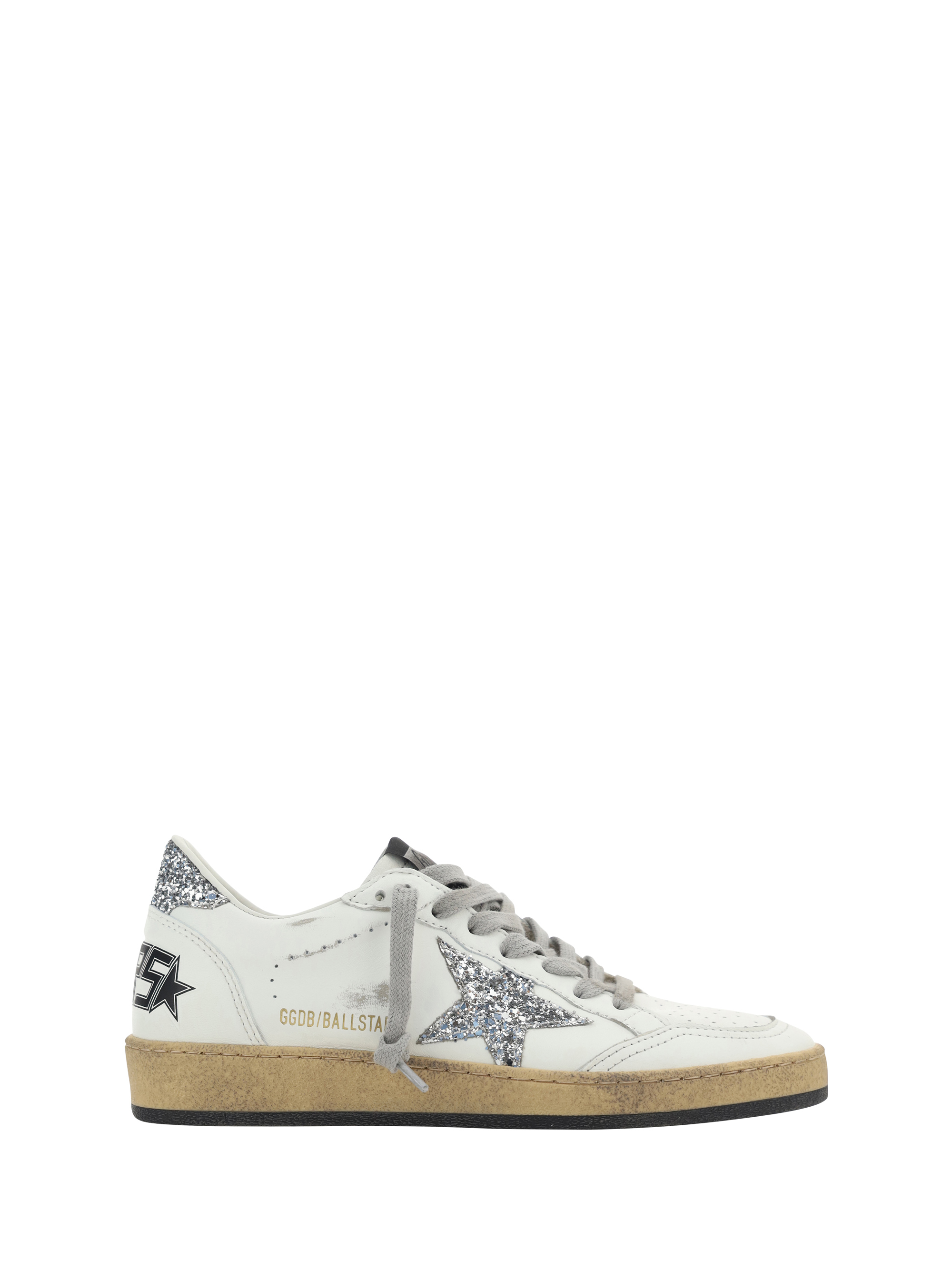 Ball Star glitter-embellished sneakers