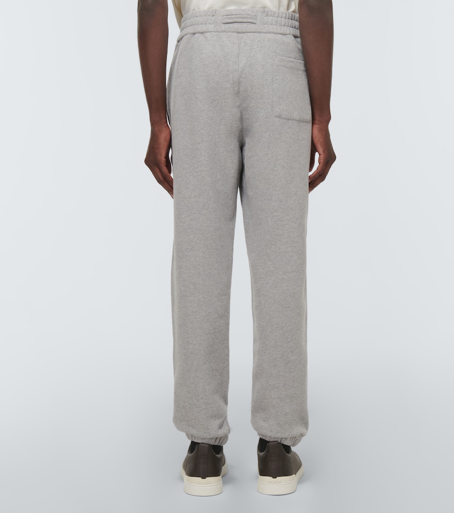 Zegna Logo cotton sweatpants