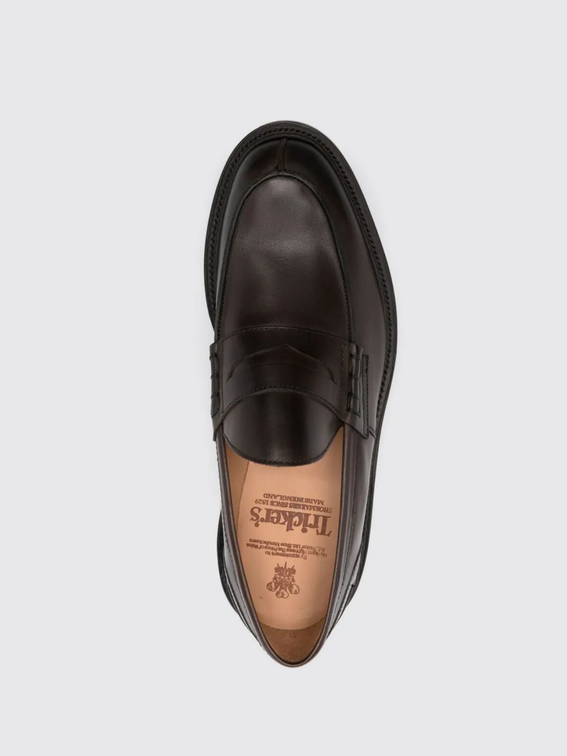 Loafers TRICKERS Men color Brown