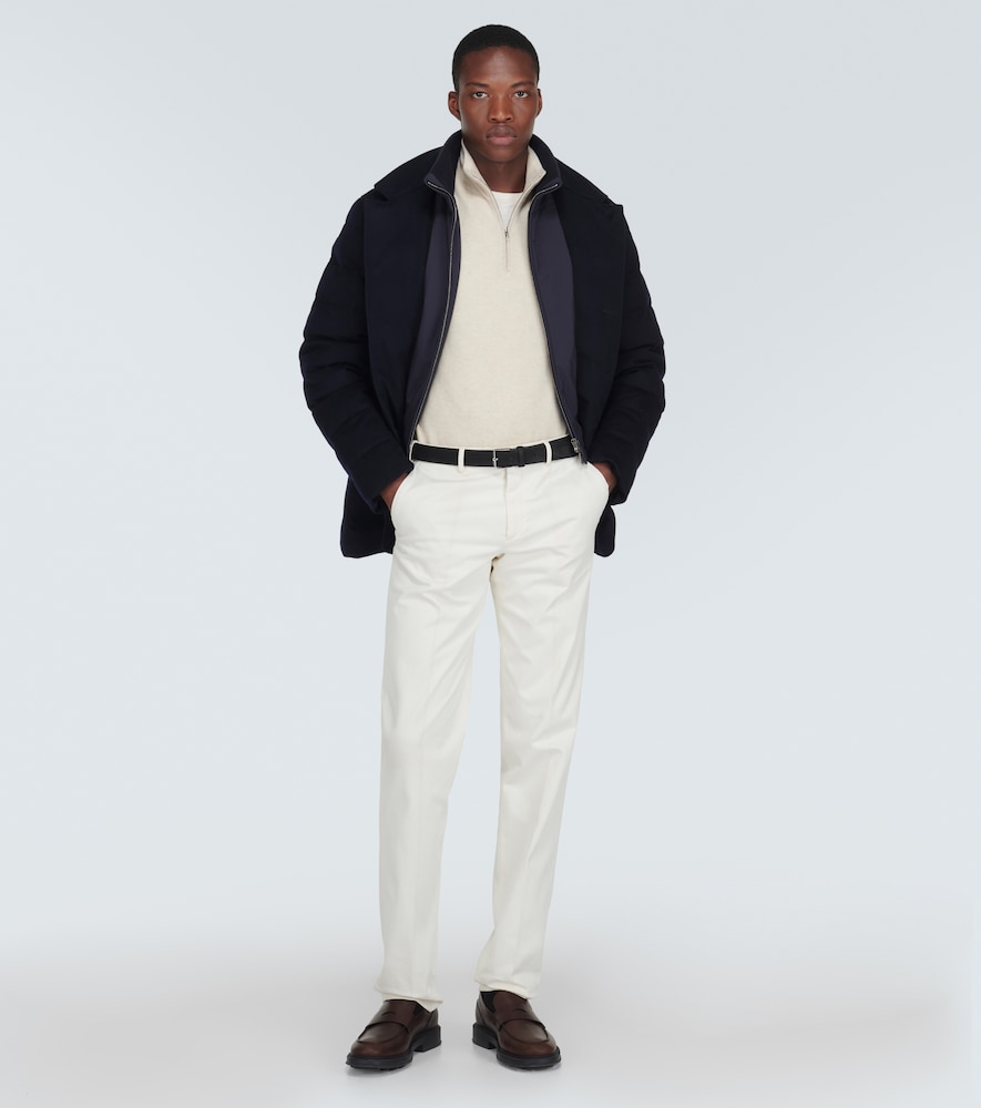 Nama cashmere puffer jacket