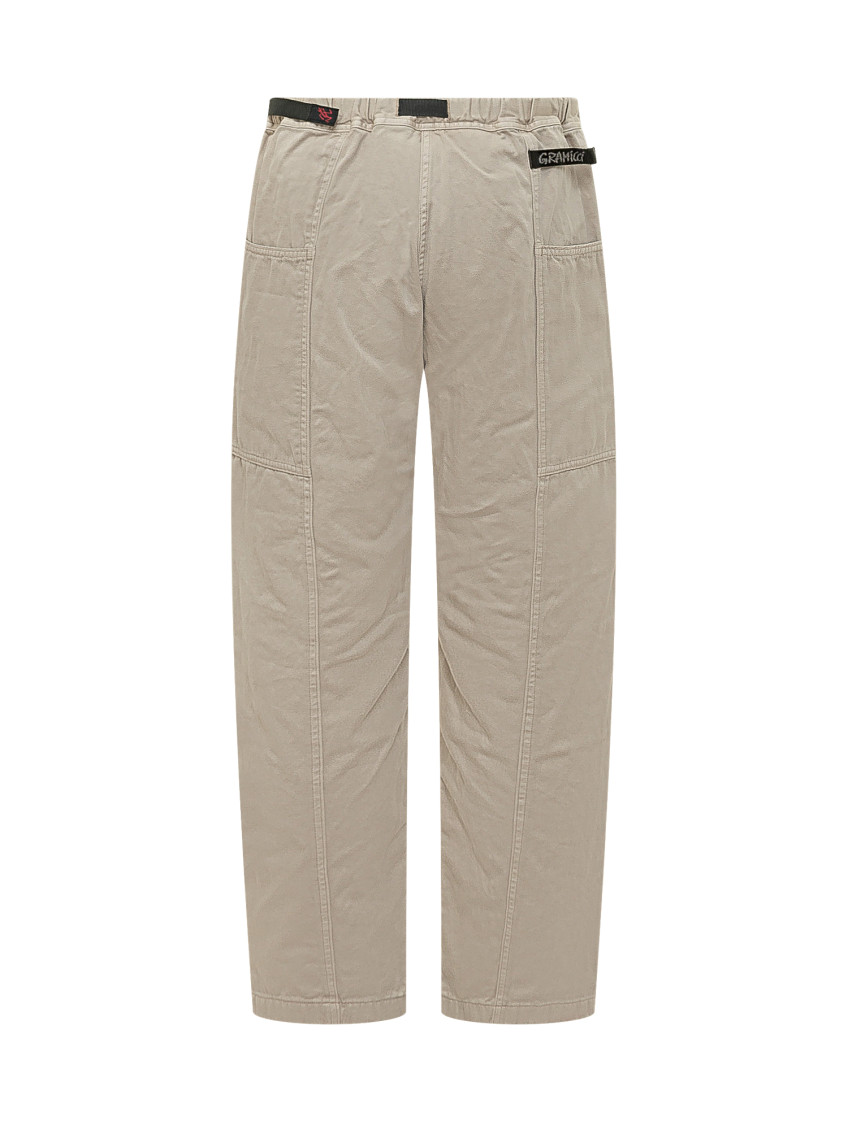 Beige Regular Cargos Pants