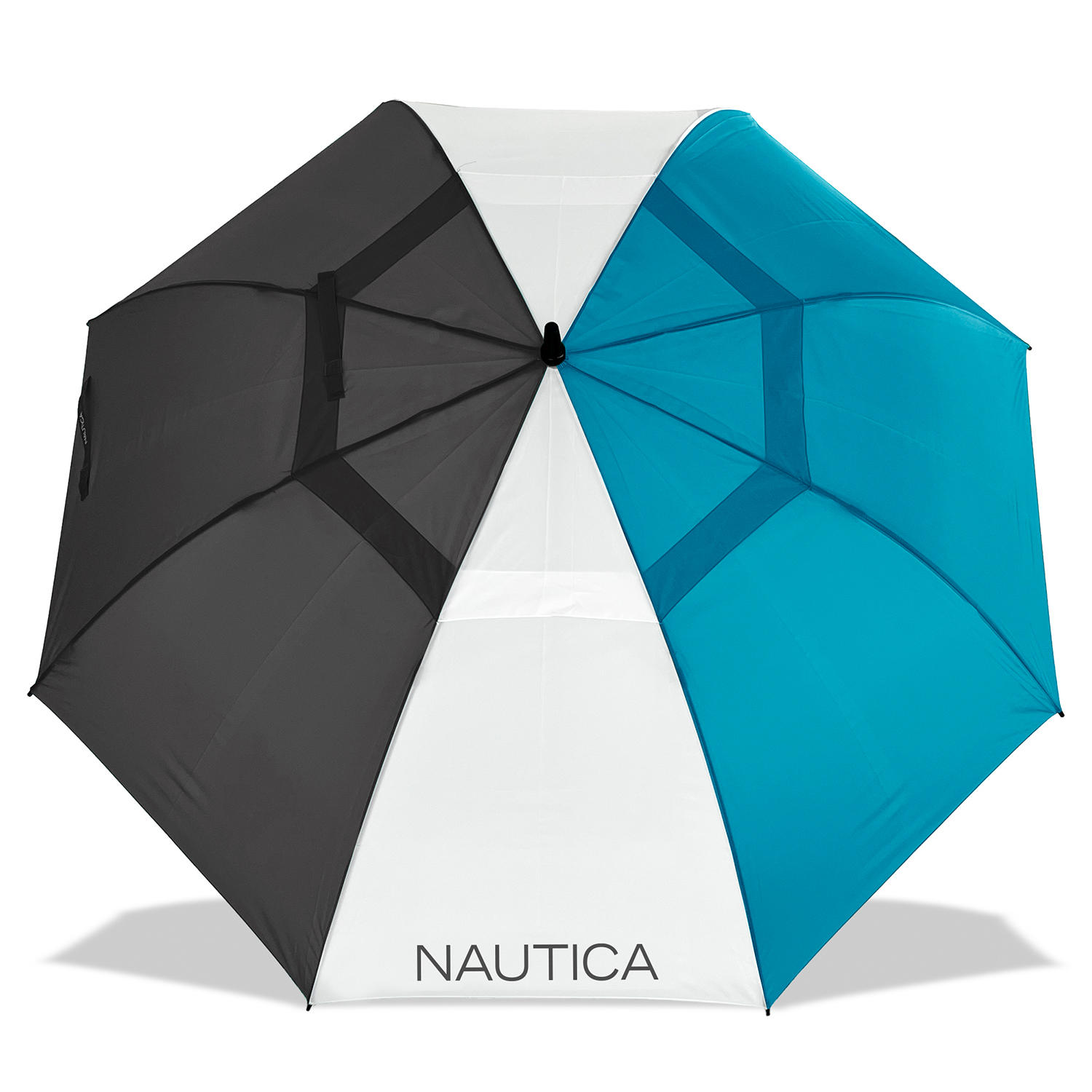 2pk Golf Umbrella Set:- Charcoal/White